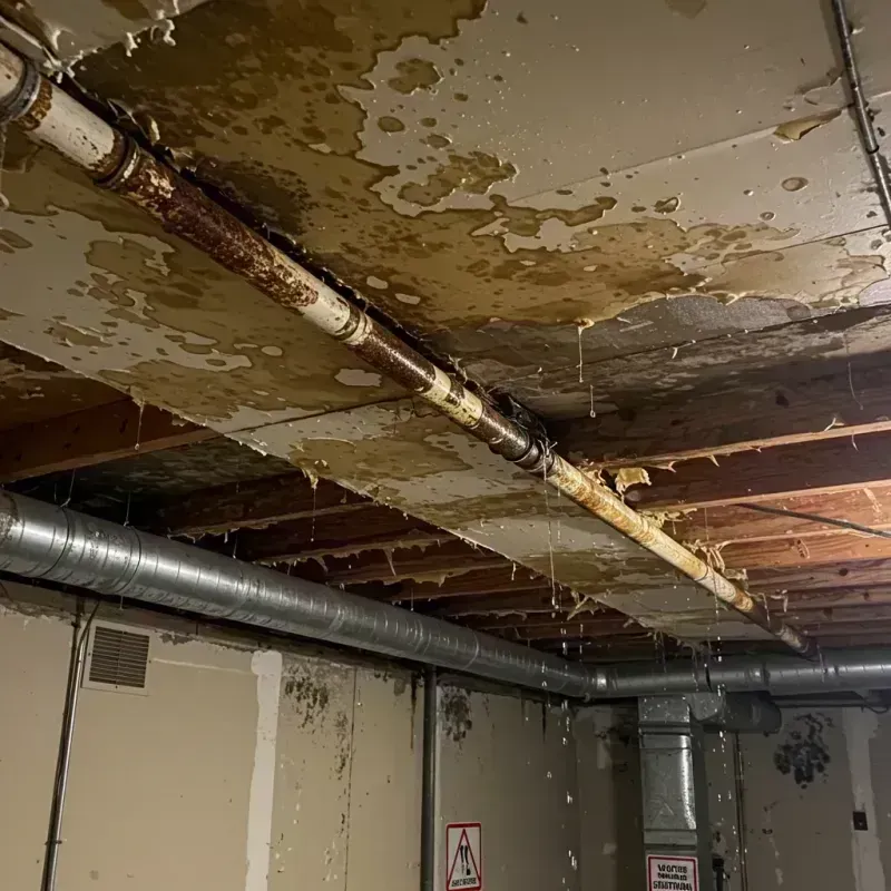 Ceiling Water Damage Repair in Granger, WA